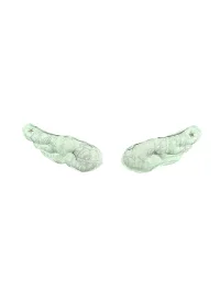 Hashtag DDD | Padded Angel Wing Fabric Brooch with Character Print