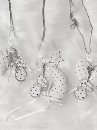 KHEPHAIA | Polka Dot Note Necklace Charms