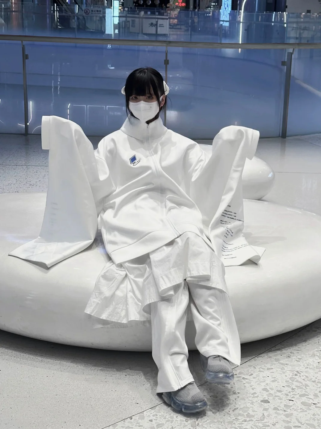 AXBD | Original Angel Code Cape-Sleeve Jacket