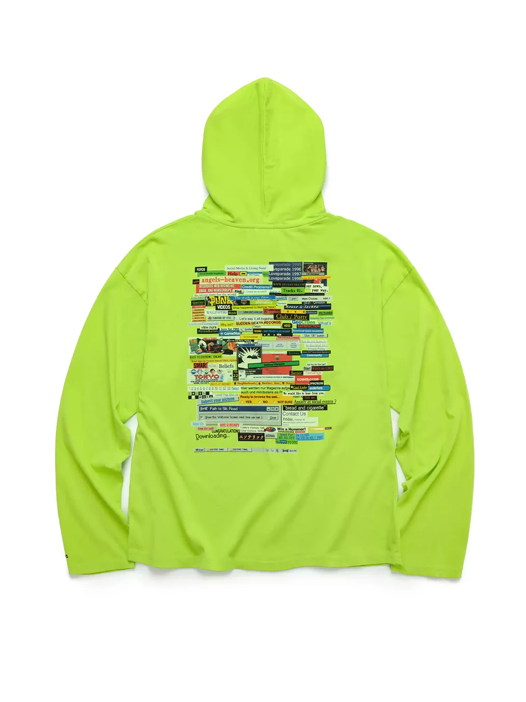 ESOTERIC THING | Internet Archive Hooded Long Sleeve Tee