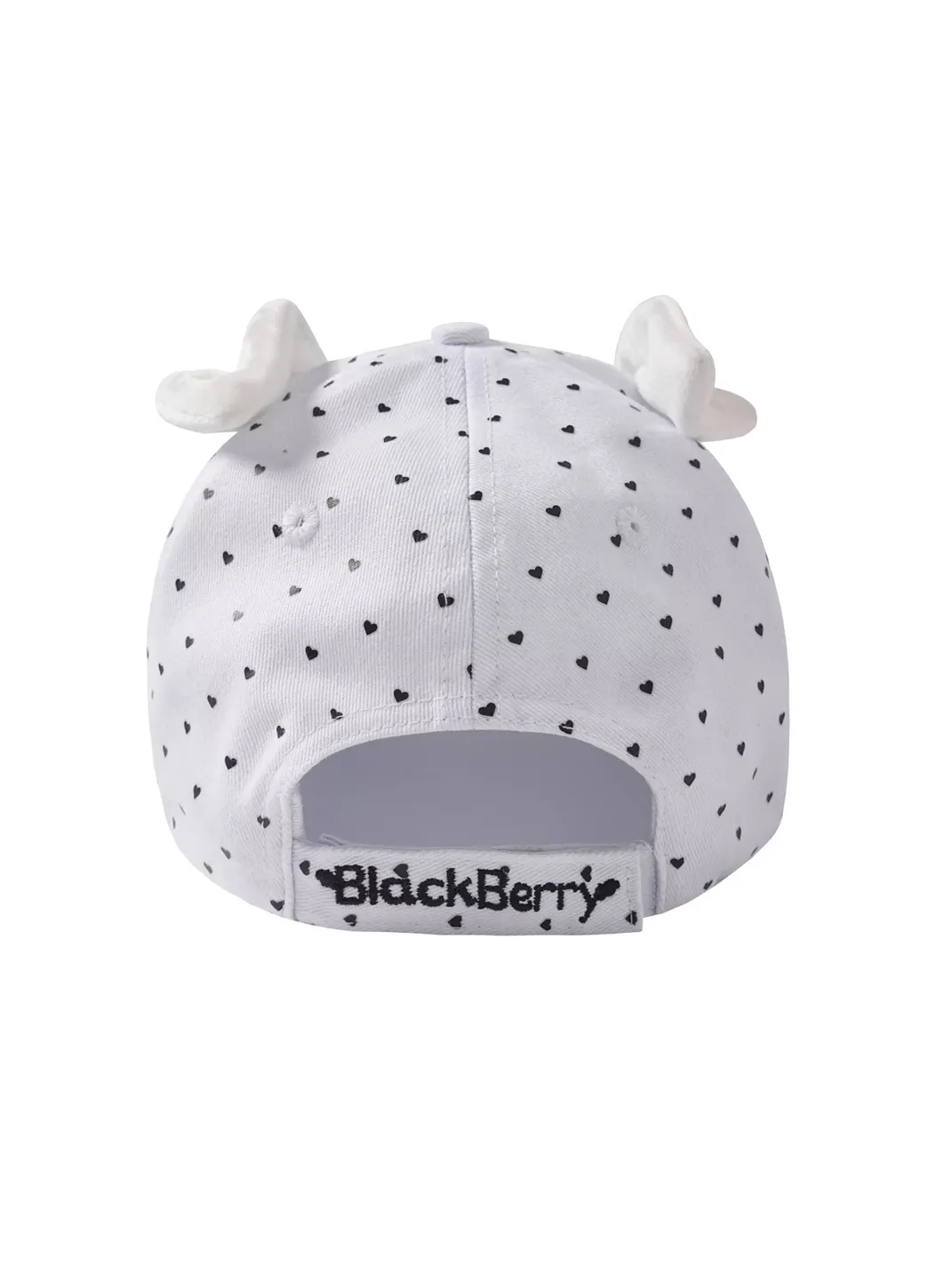 BlackBerry | I Puppy Heart Detail Adjustable Ear Baseball Cap