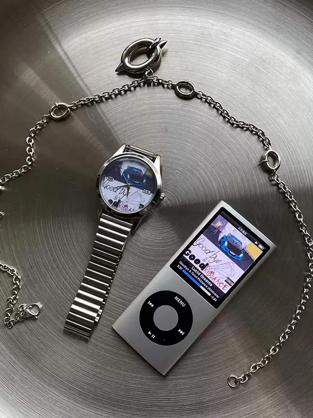 RAINMAKE | Juice Wrld Album Steel Watch