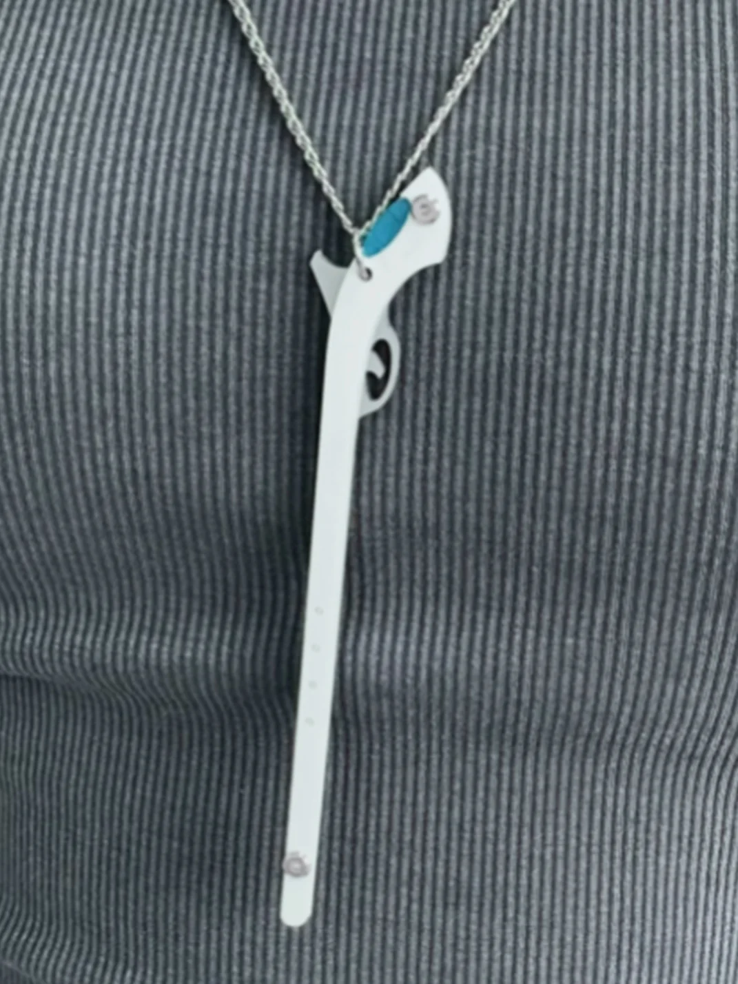 AXBD | YUN-02 Bird of Death Acrylic Pendant Necklace