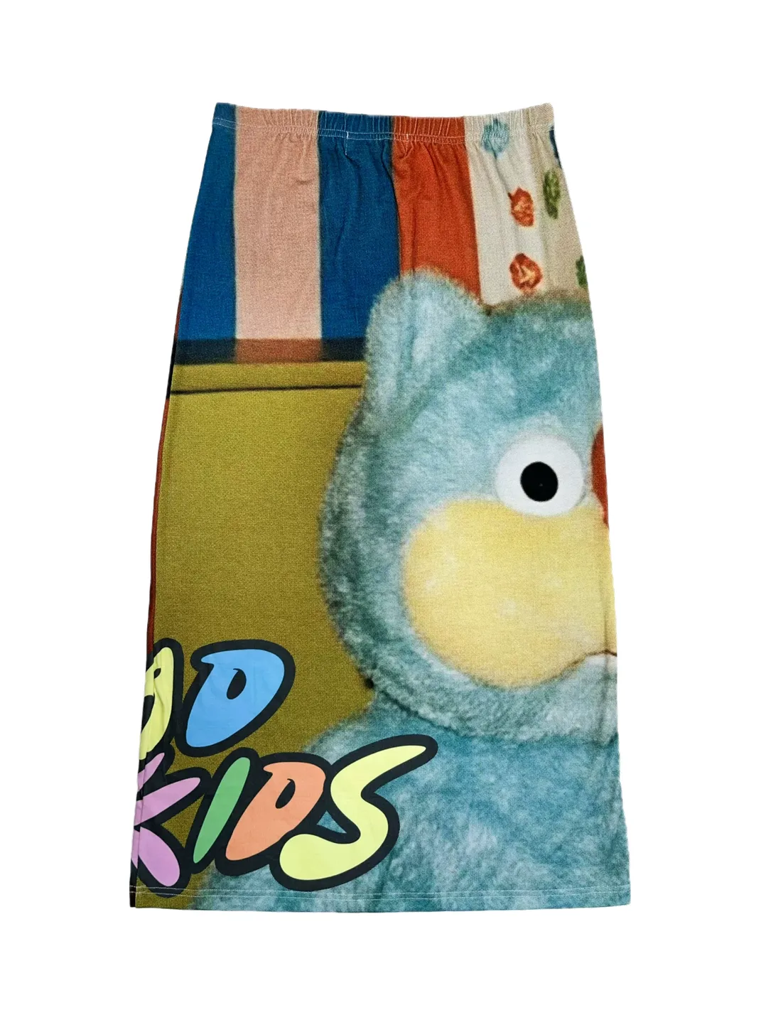 DeadEndKids | Y2K Printed Stretch Long Skirt