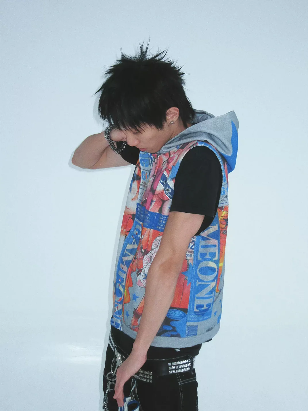 Game one | 26SS Anime Hooded Vest