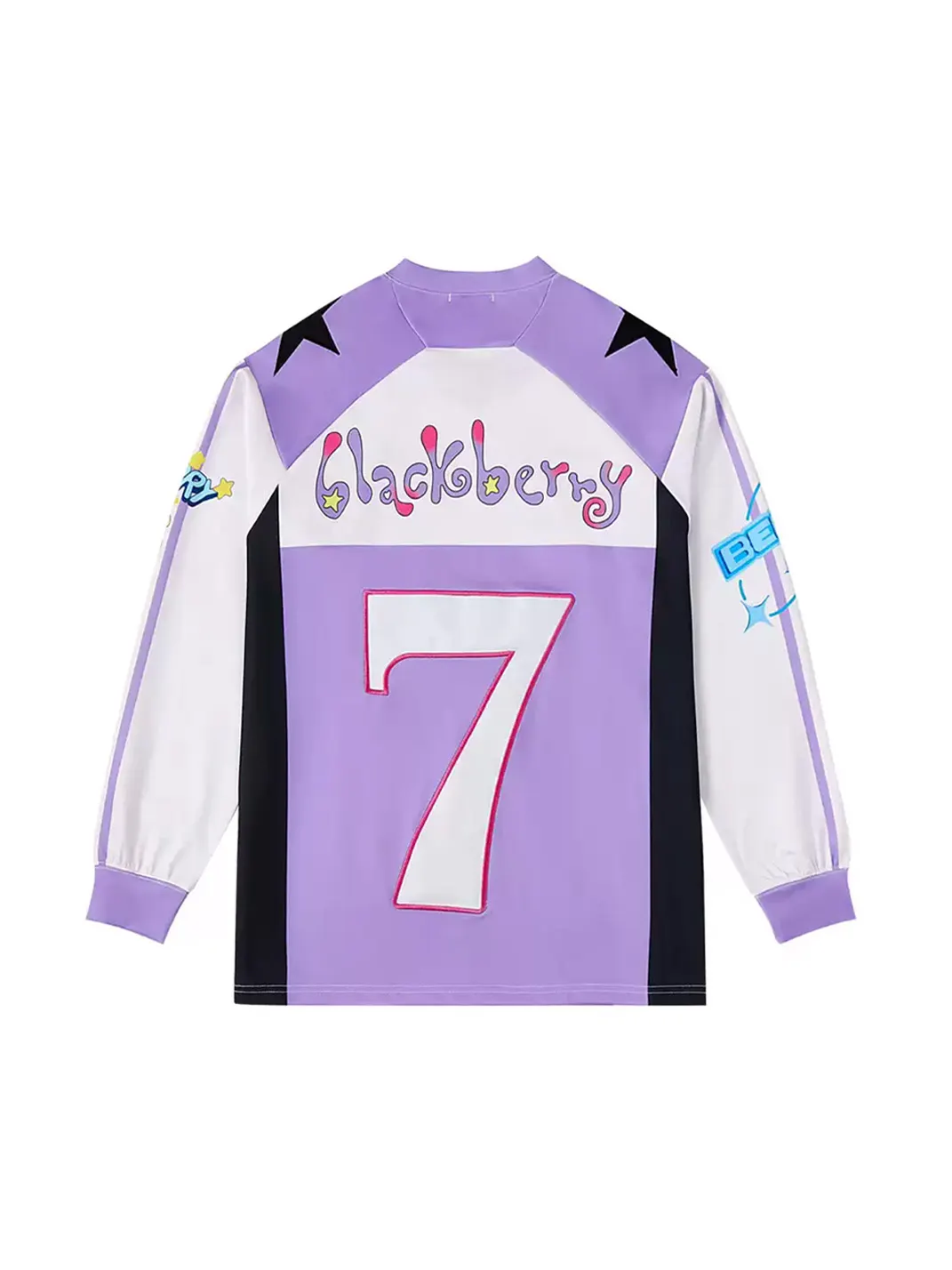 BlackBerry | Purple Anime Girl Long-Sleeve Jersey