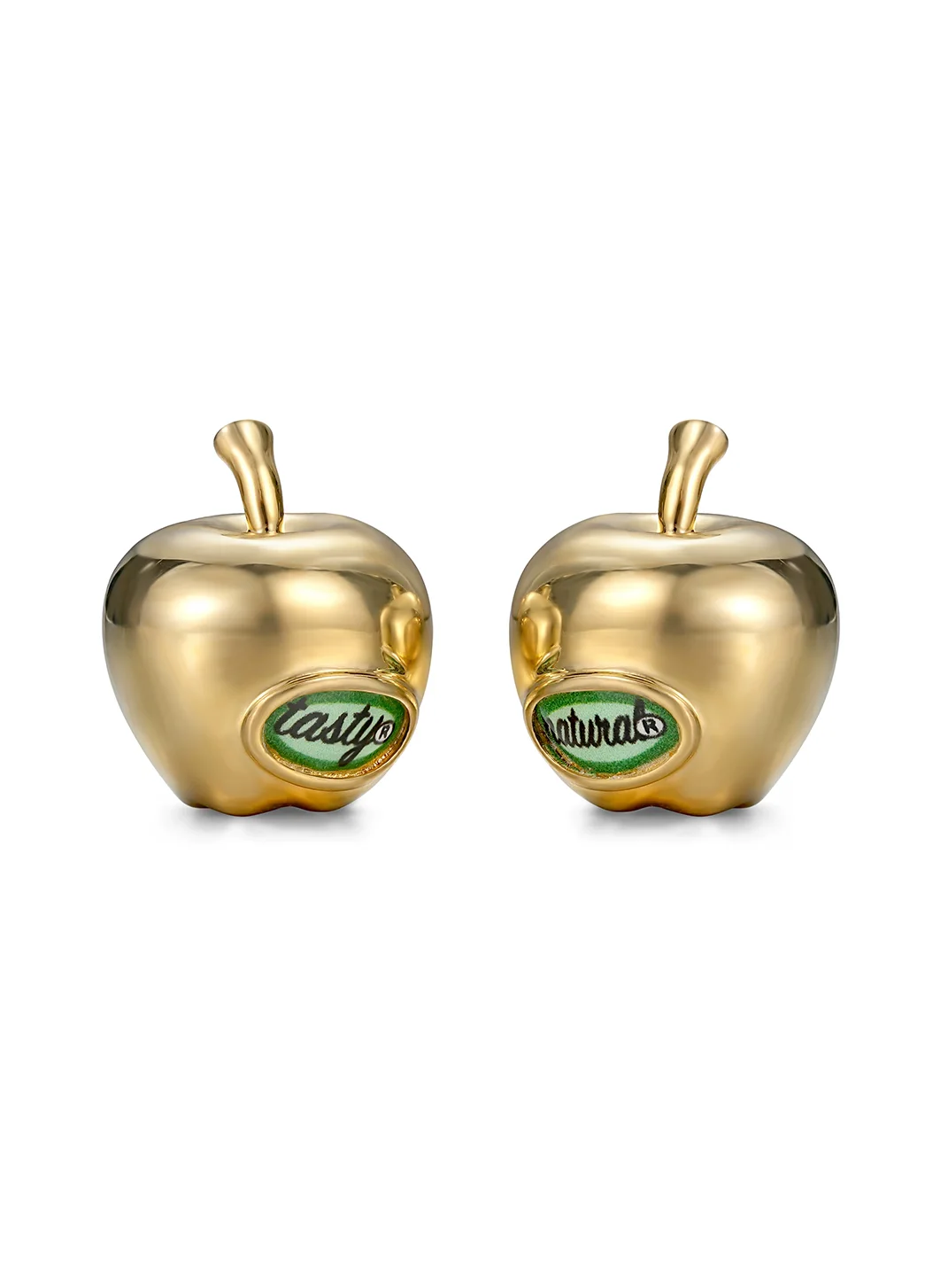 TysGrocery | Vintage Fruit Label Apple Stud Earrings