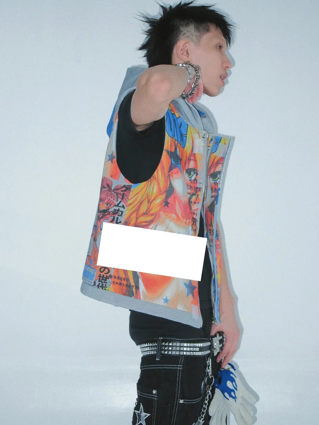 Game one | 26SS Anime Hooded Vest
