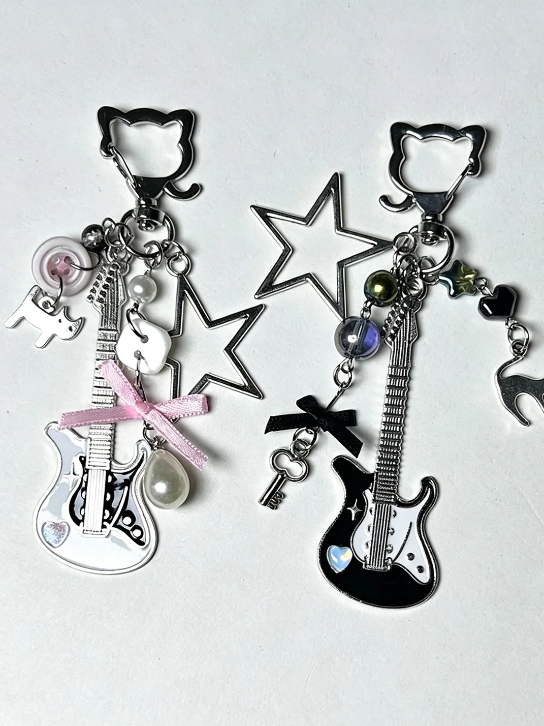 KHEPHAIA | Guitar Necklace Bag Charm Keychain