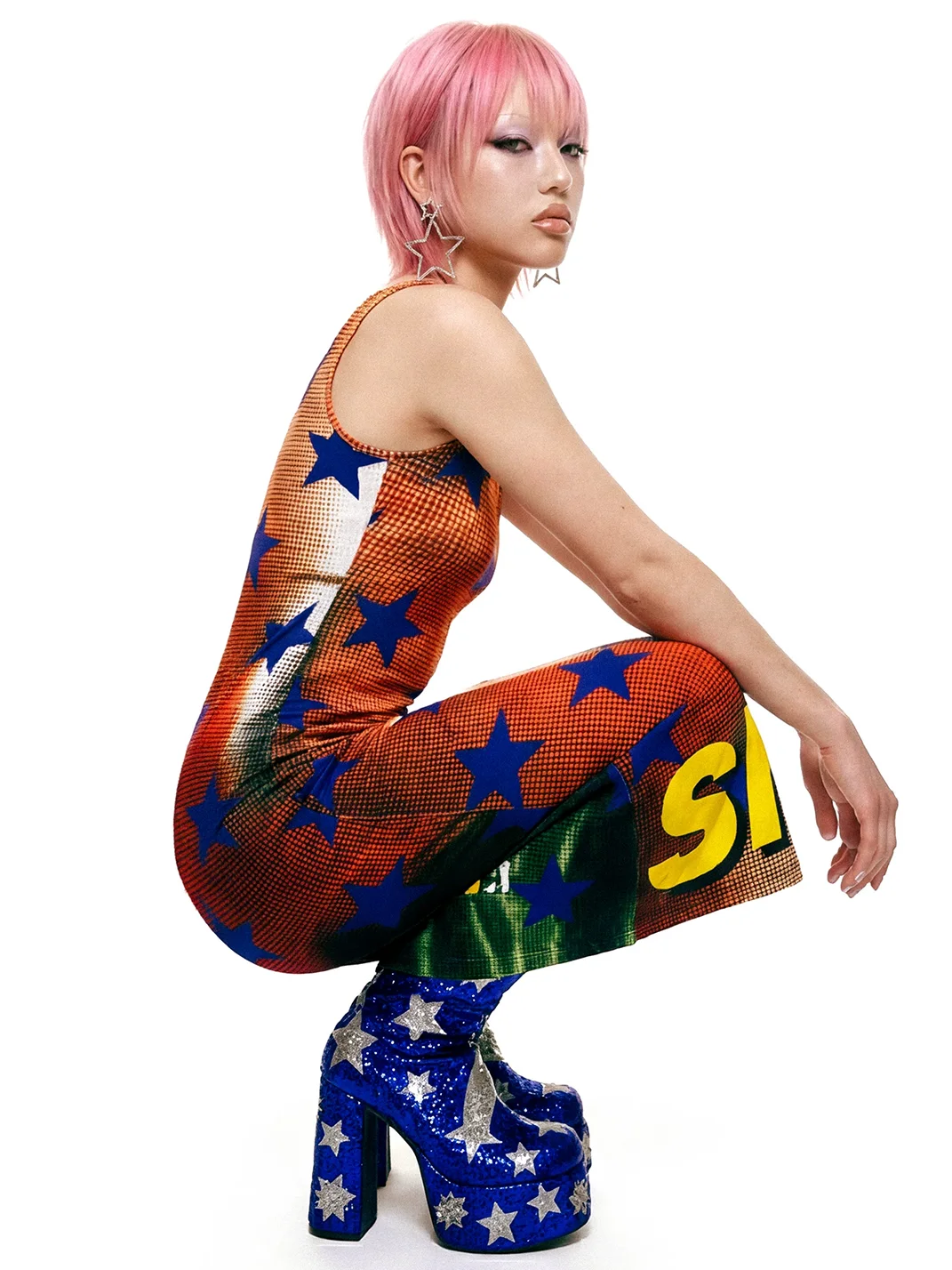 DeadEndKids | Y2K Sleeveless Form-Fitting Dress