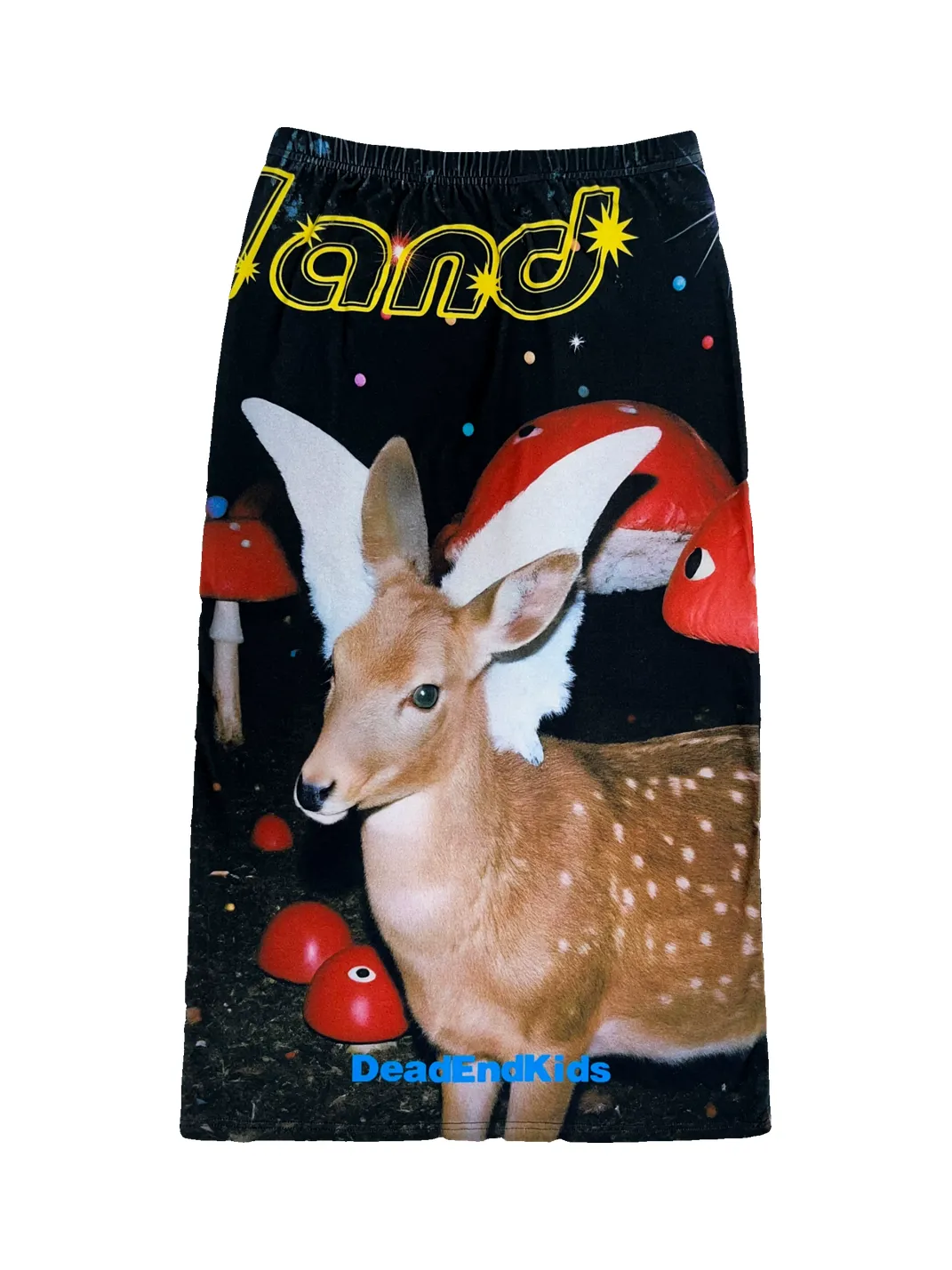 DeadEndKids | Y2K Printed Stretch Long Skirt