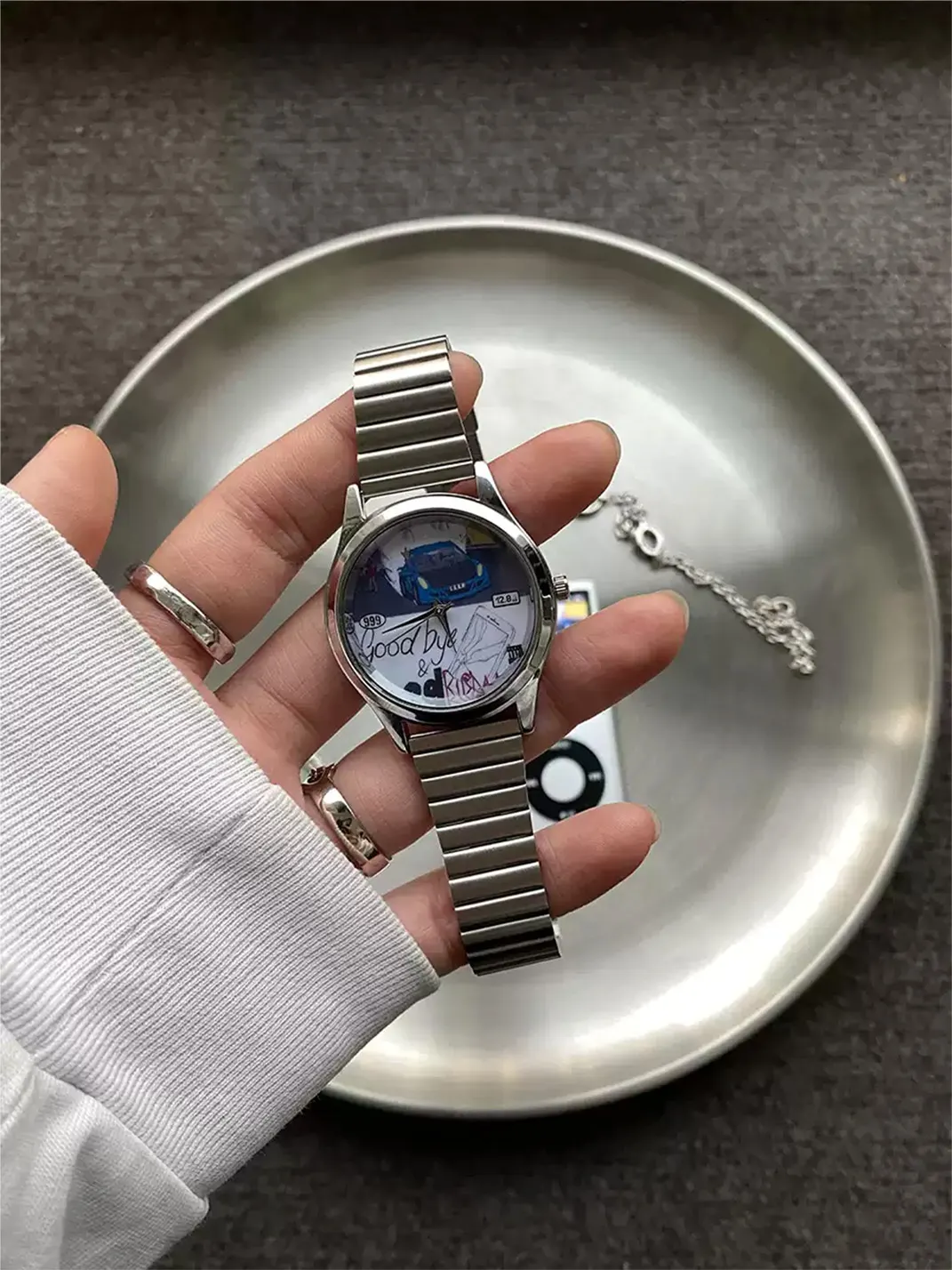 RAINMAKE | Juice Wrld Album Steel Watch