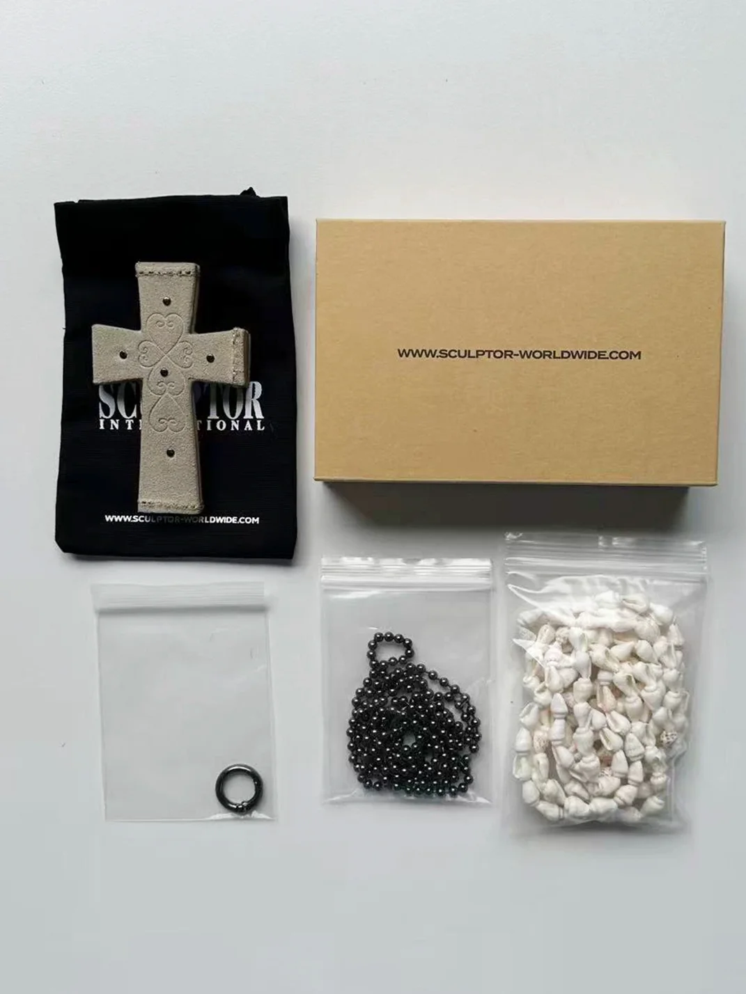 Yyopen | Y2K Cross Pendant Card Holder Necklace