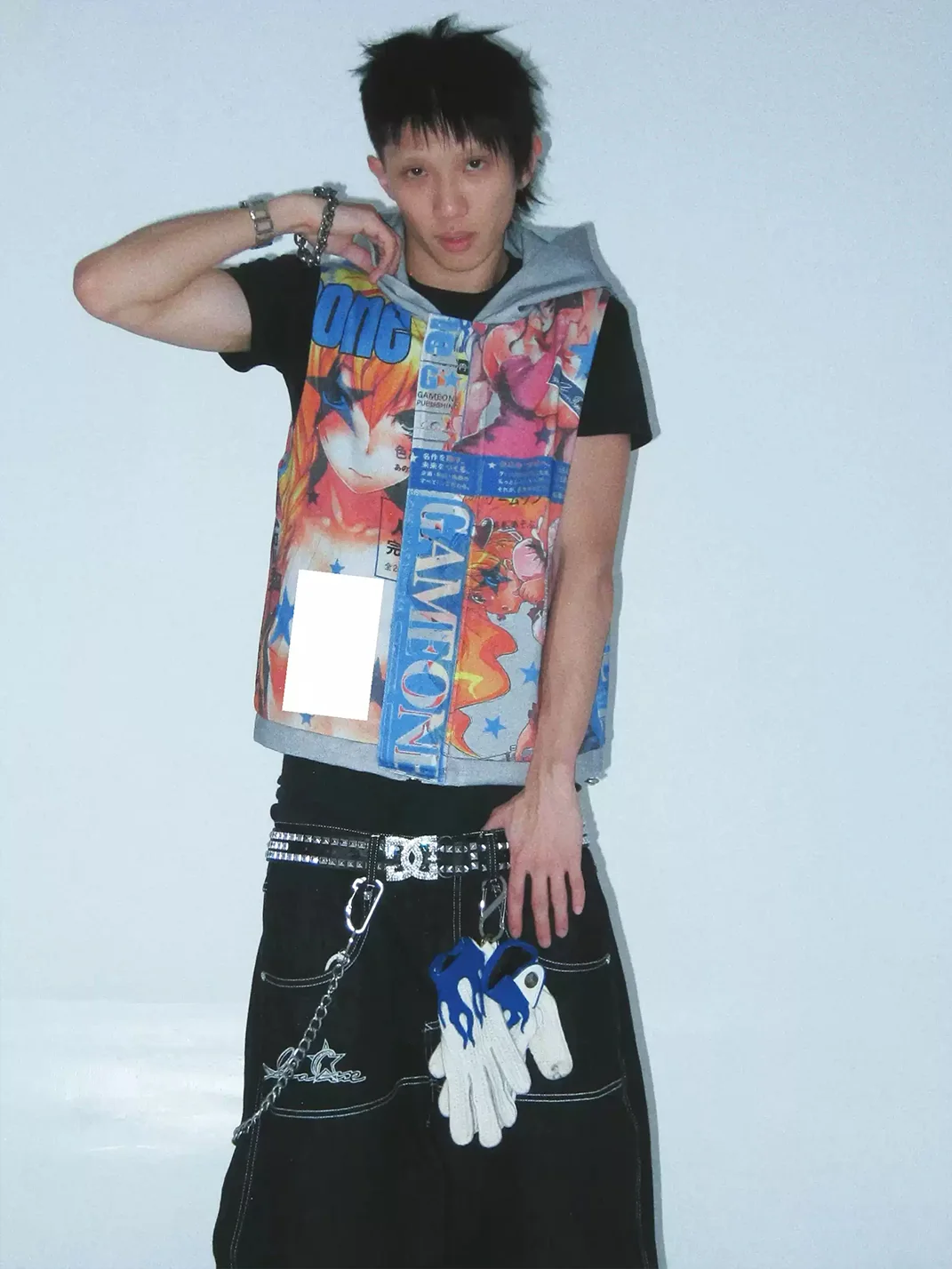 Game one | 26SS Anime Hooded Vest