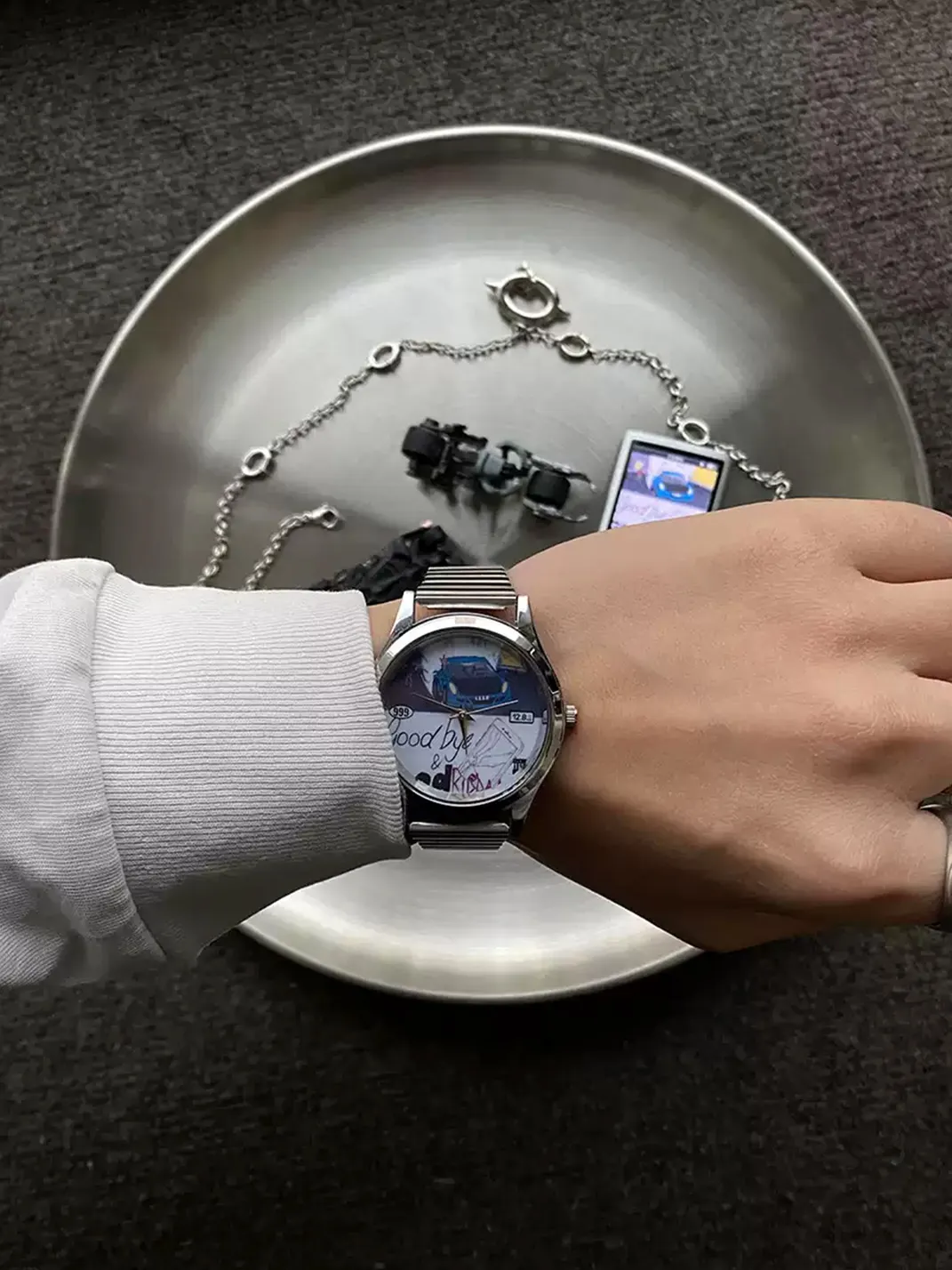 RAINMAKE | Juice Wrld Album Steel Watch