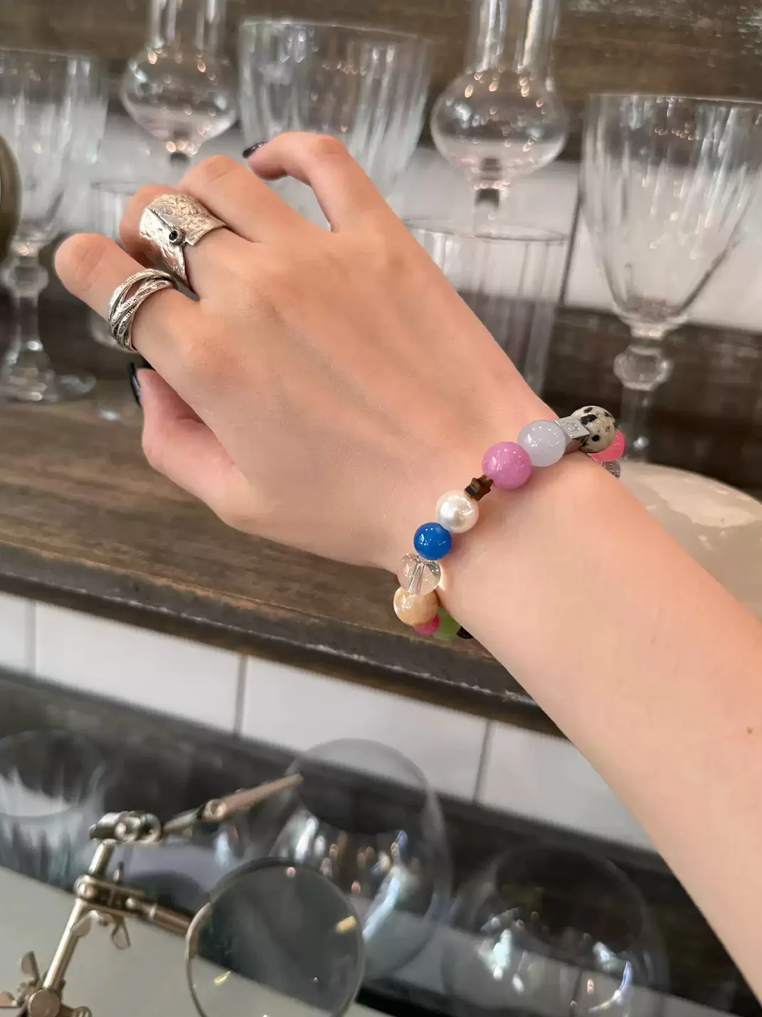 HappyRestaurant | Juicy Candy Star Beaded Bracelet