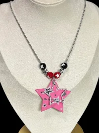 KHEPHAIA | Star Pendant Silver Chain Necklace