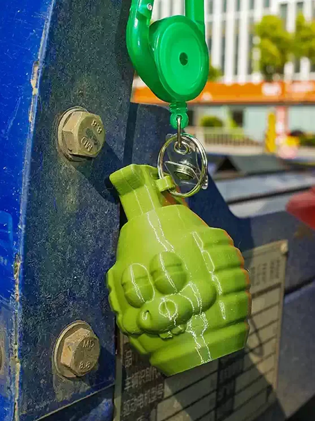 JEFF FREE PARK | Grenade Lighter Sleeve Keychain