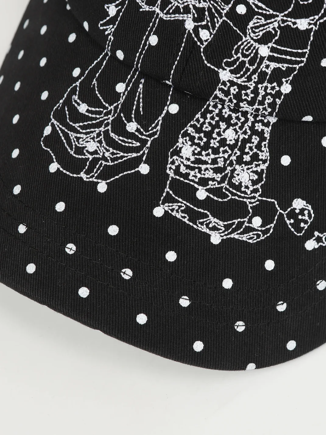 BlackBerry | Polka Dot Embroidered Baseball Cap