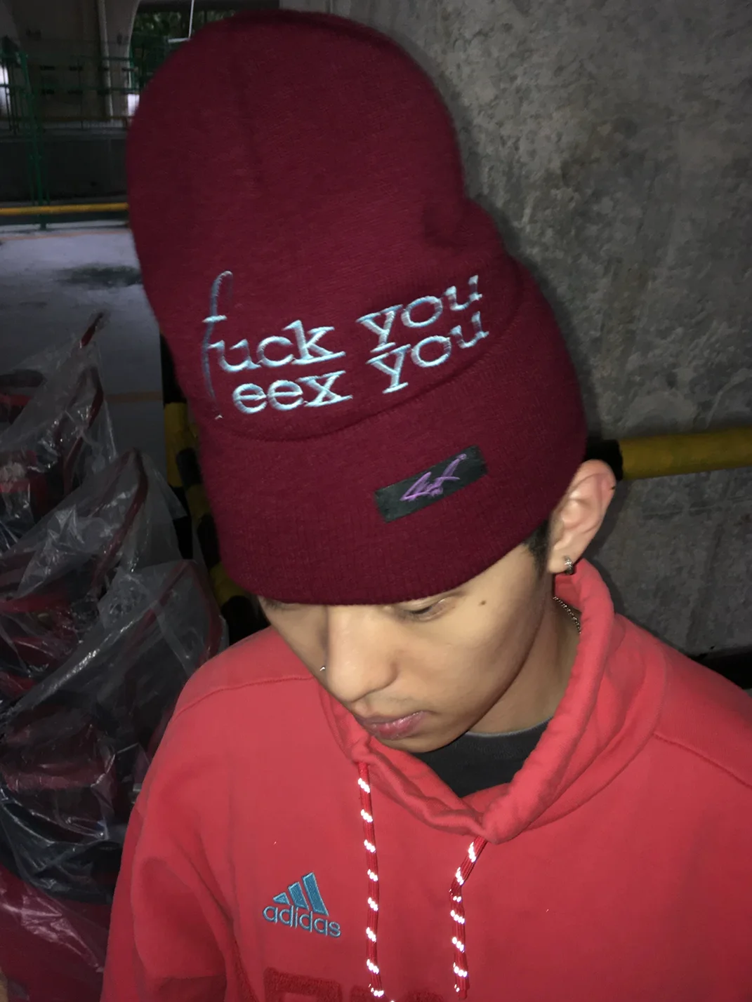 feex(u) | Bootleg Beanie Knit Hat