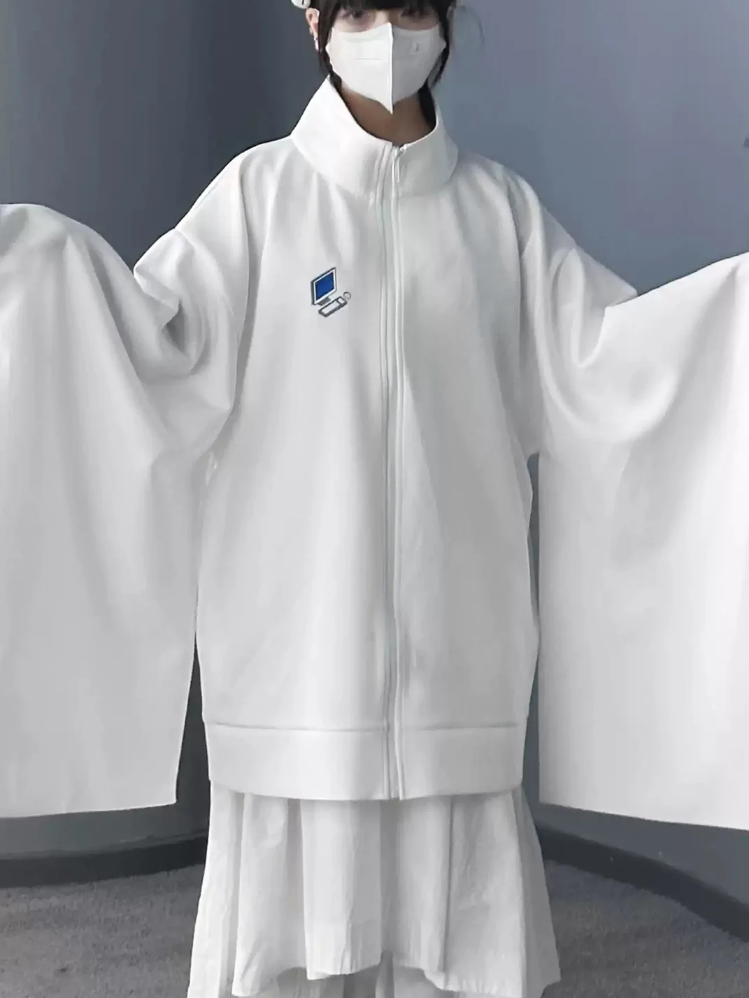 AXBD | Original Angel Code Cape-Sleeve Jacket
