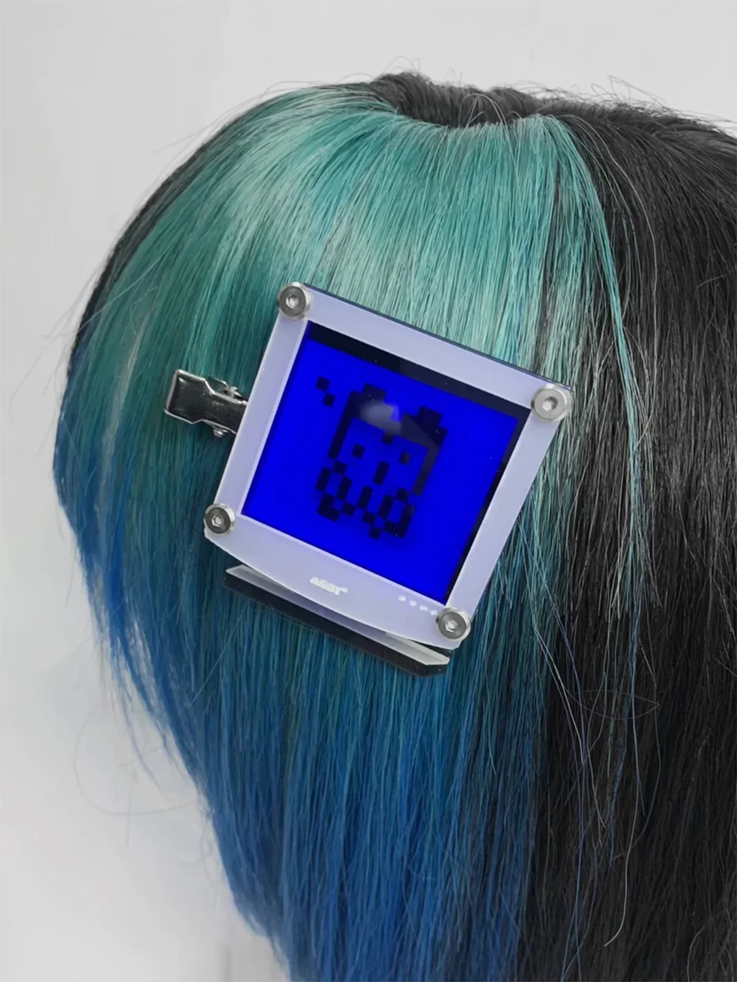 AXBD | Cyberpunk Memory Photo Display Hair Clip