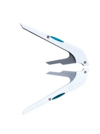 AXBD | YUN-02 Futuristic Acrylic Hair Clip Pair
