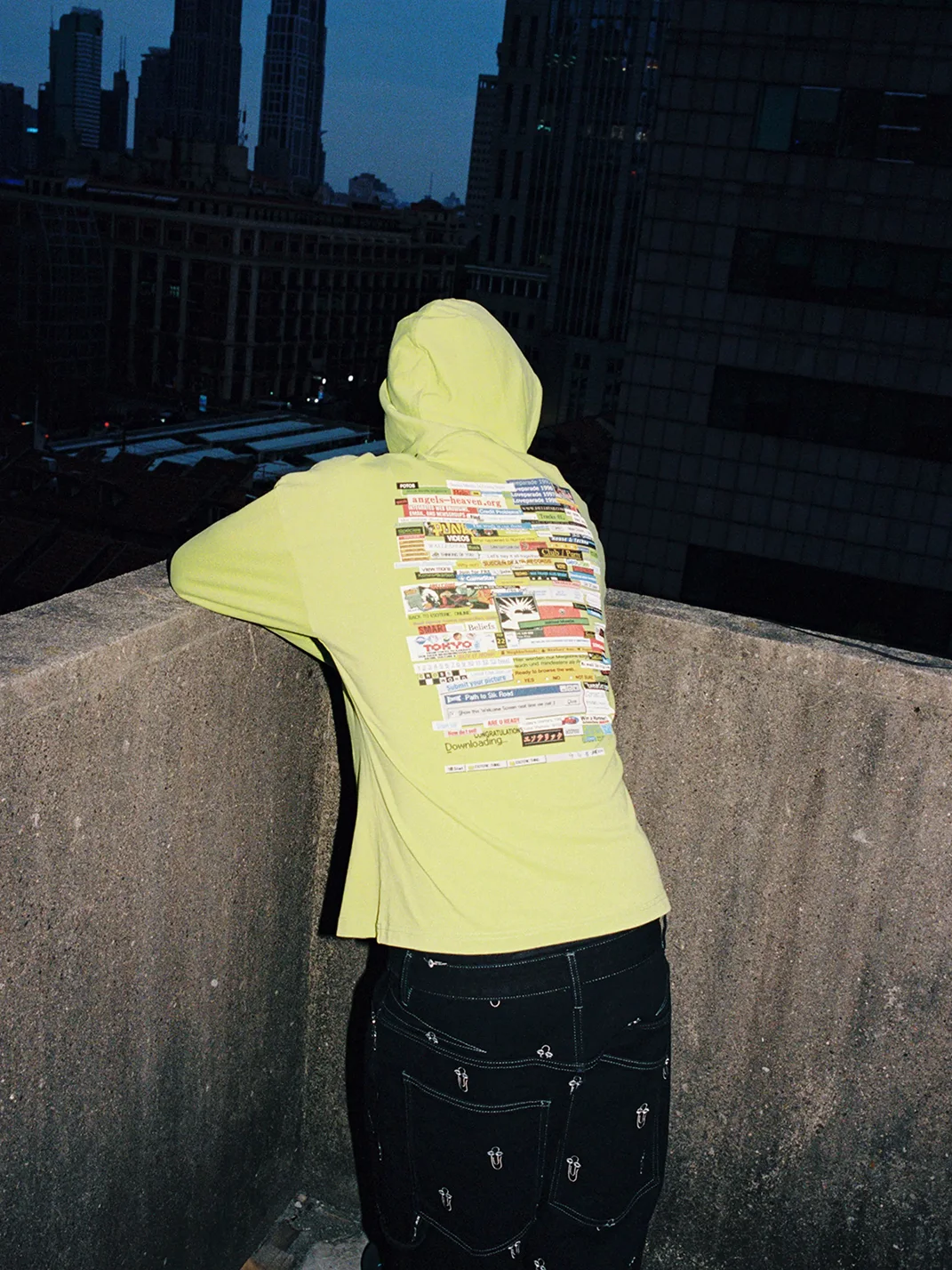ESOTERIC THING | Internet Archive Hooded Long Sleeve Tee