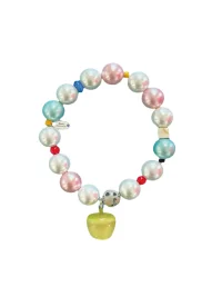 HappyRestaurant | Natural Stone Mushroom and Apple Beaded Bracelet