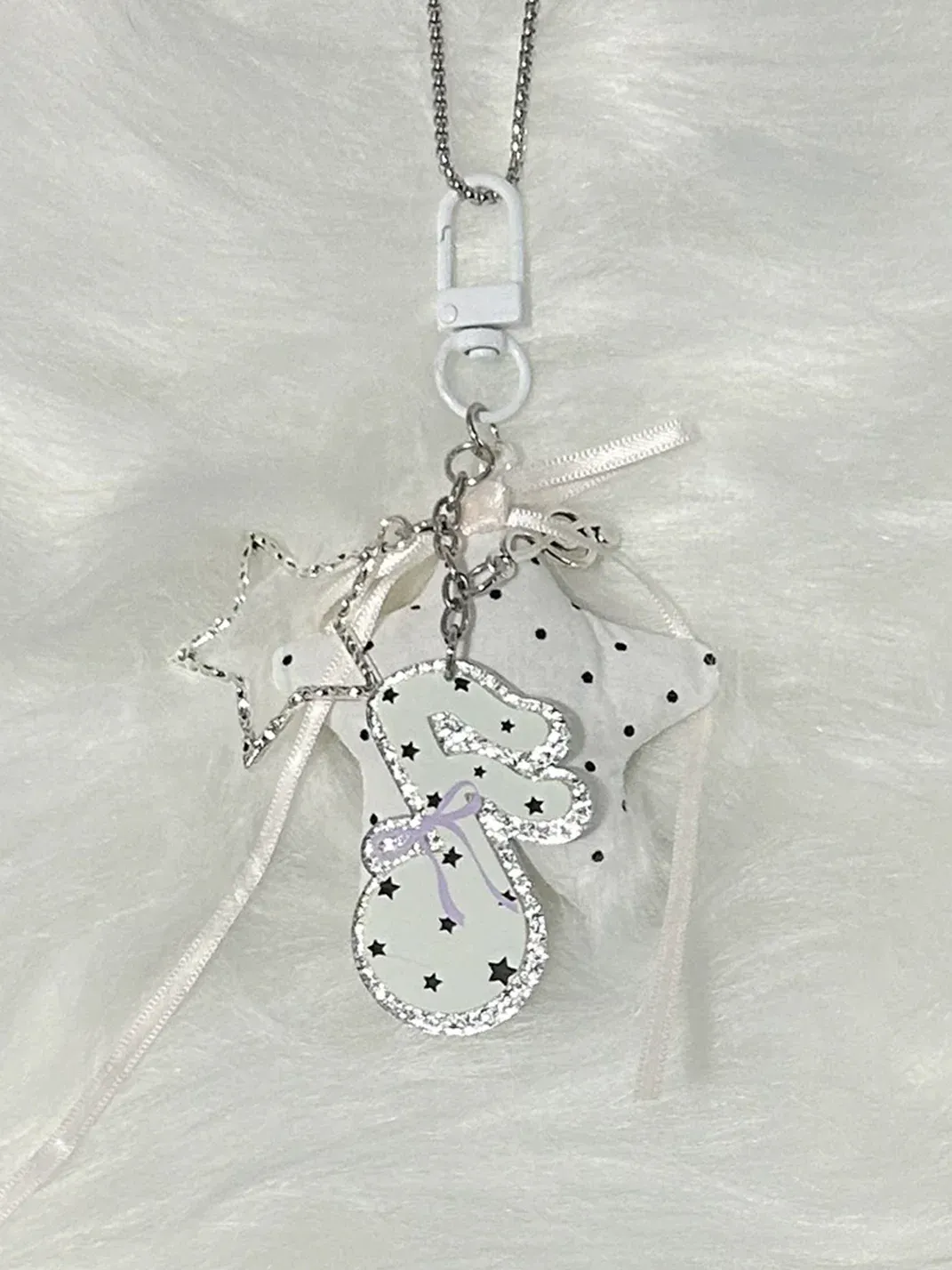 KHEPHAIA | Necklace With Star Heart Moon Charms
