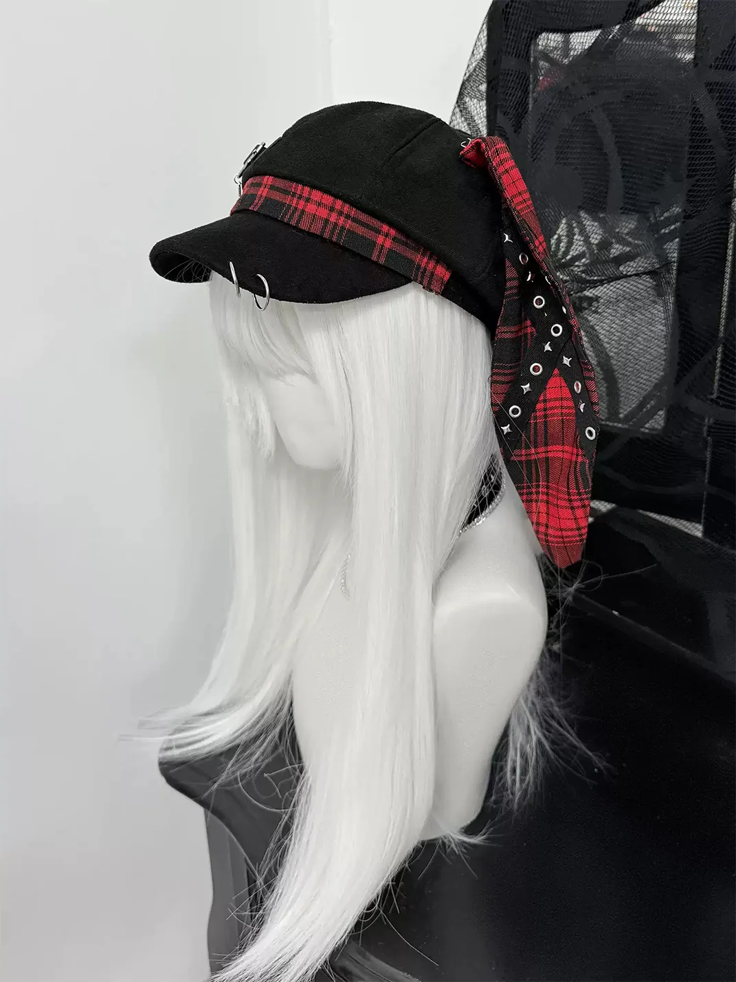 1GASTERINN | Punk Bunny Ear Beret For Women