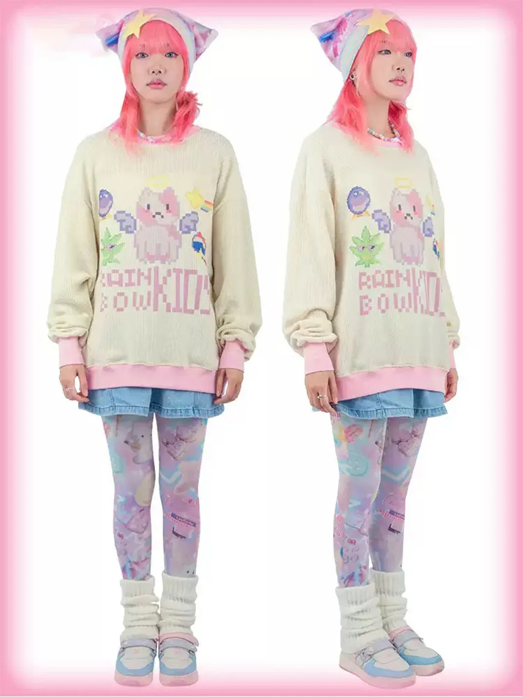 NIHONKIDS | Decora Doll Tights