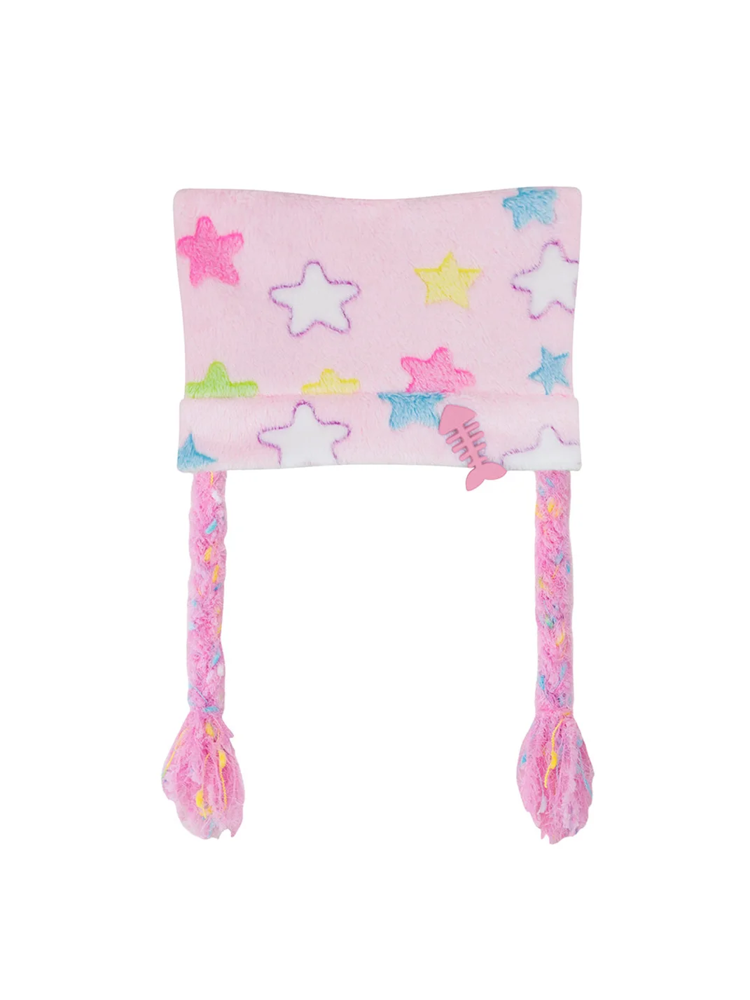 NIHONKIDS | Colorful Star Cat Ear Braid Hat
