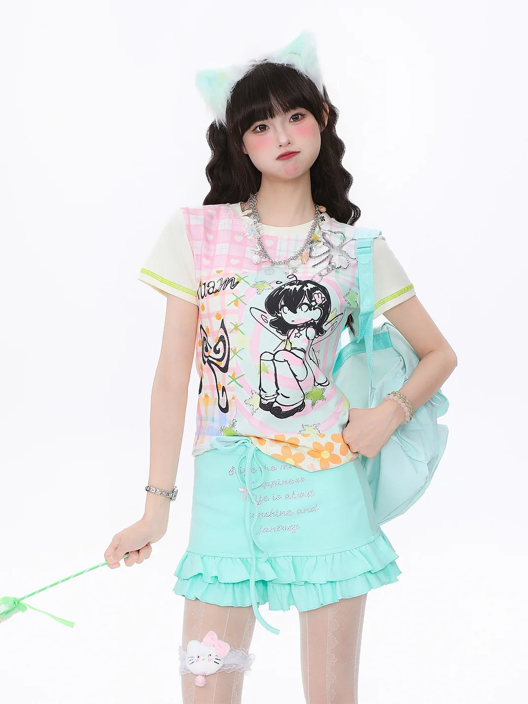 Languid Park | Short Fitted T-Shirt