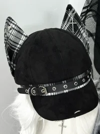 1GASTERINN | Doberman Dog Ear Beret Hat