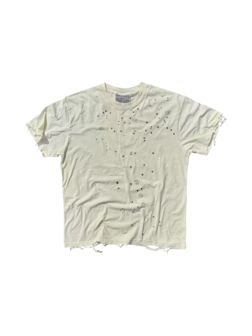 SHIBU | Distressed Washed Punk Graphic Short-Sleeve T-Shirt
