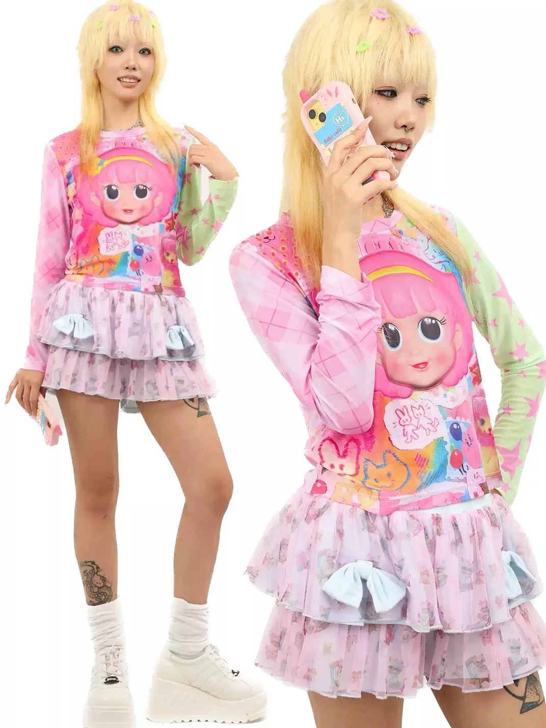 NIHONKIDS | Cute Long Sleeve Shirt