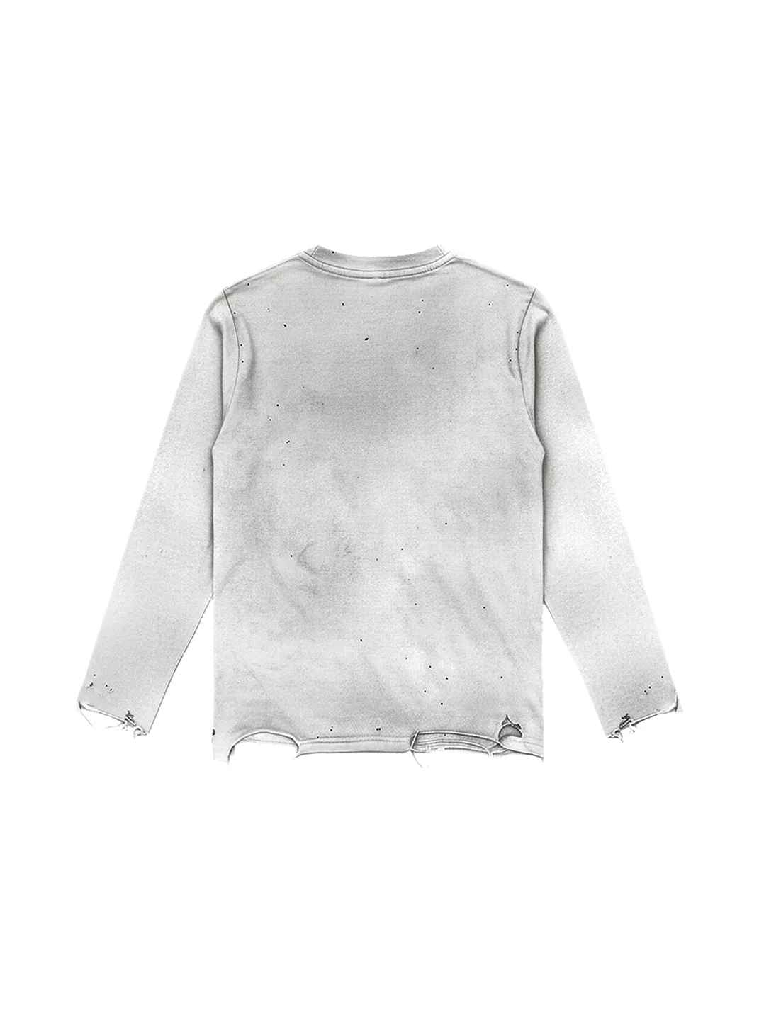 SHIBU | Unisex Vintage Distressed Gothic Long Sleeve T-Shirt