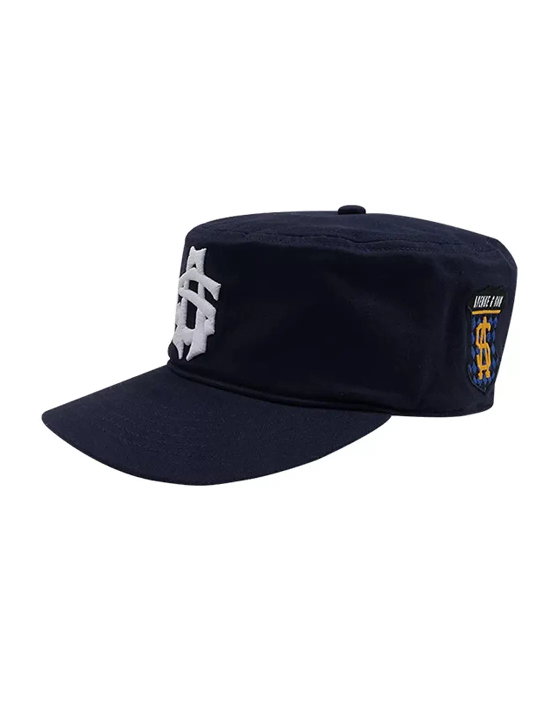 Avenue and Son | Embroidered Rhinestone Flat-Top Cap