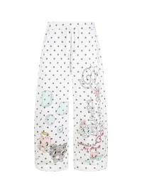 Languid Park | Polka Dot Wide Leg Pants Summer