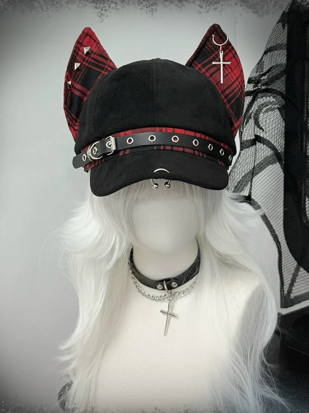 1GASTERINN | Doberman Dog Ear Beret Hat