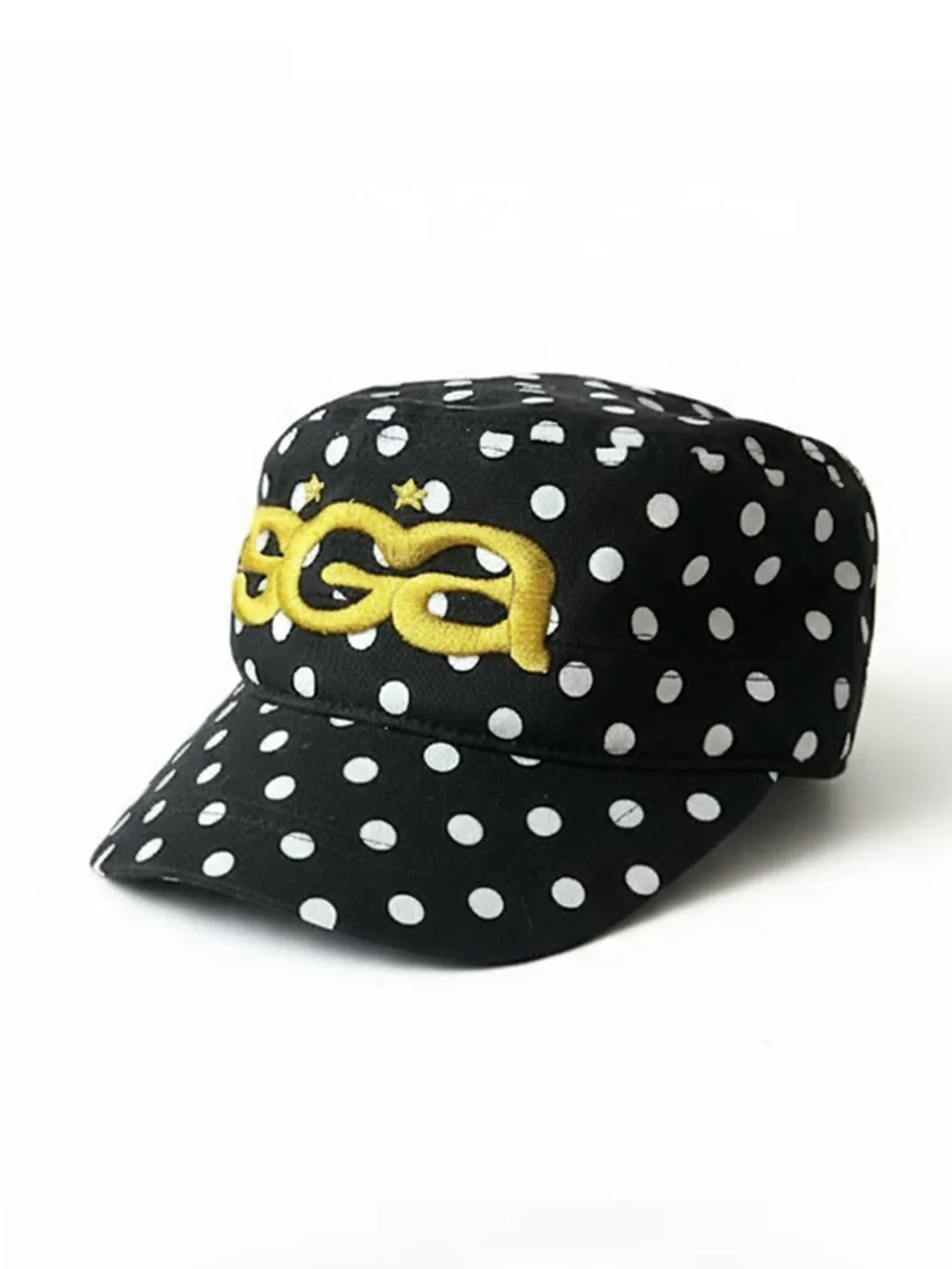 Ins Gale | InsGale Polka Dot Embroidered Vintage Cap