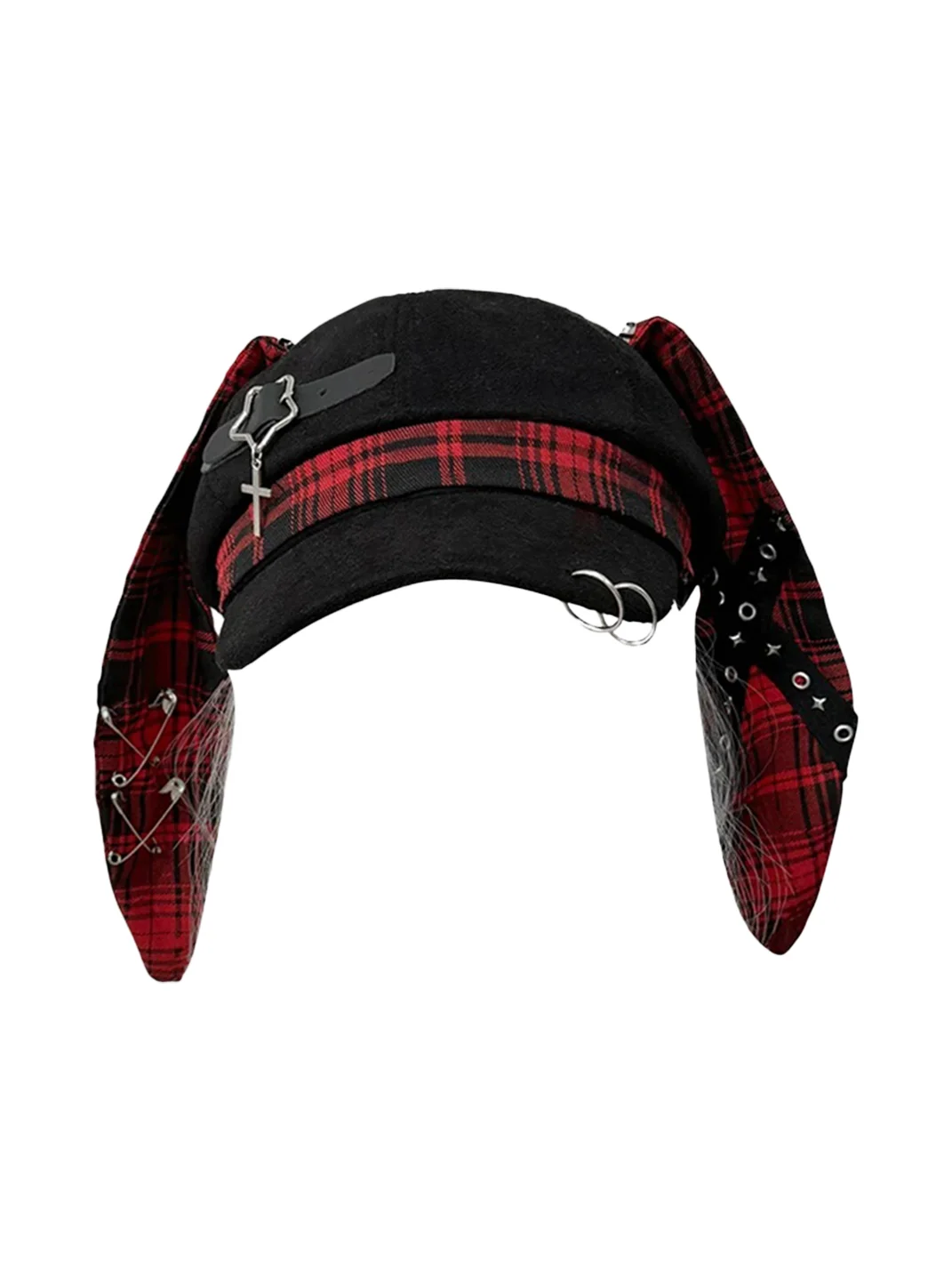 1GASTERINN | Punk Bunny Ear Beret For Women