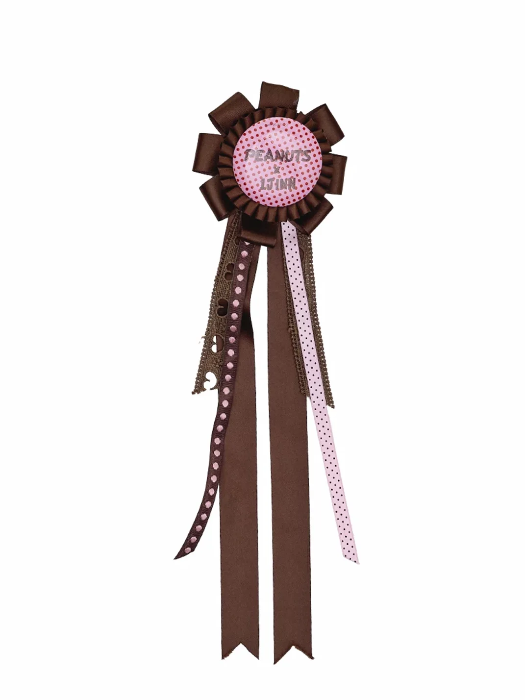 1JINN STUDIO | Peanuts Collab Ribbon Badge Pin