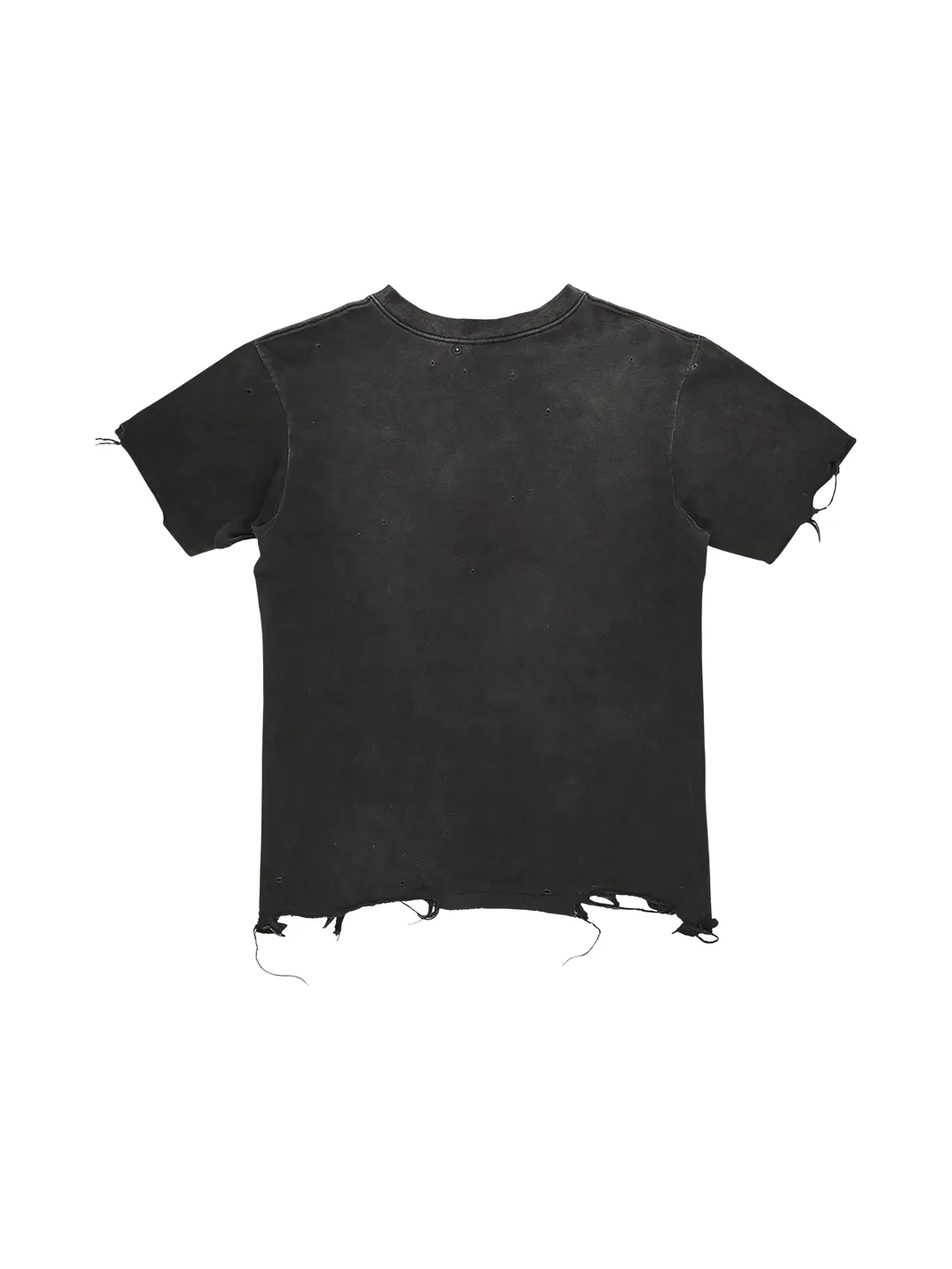 SHIBU | Distressed Washed Anime Graphic Short-Sleeve T-Shirt