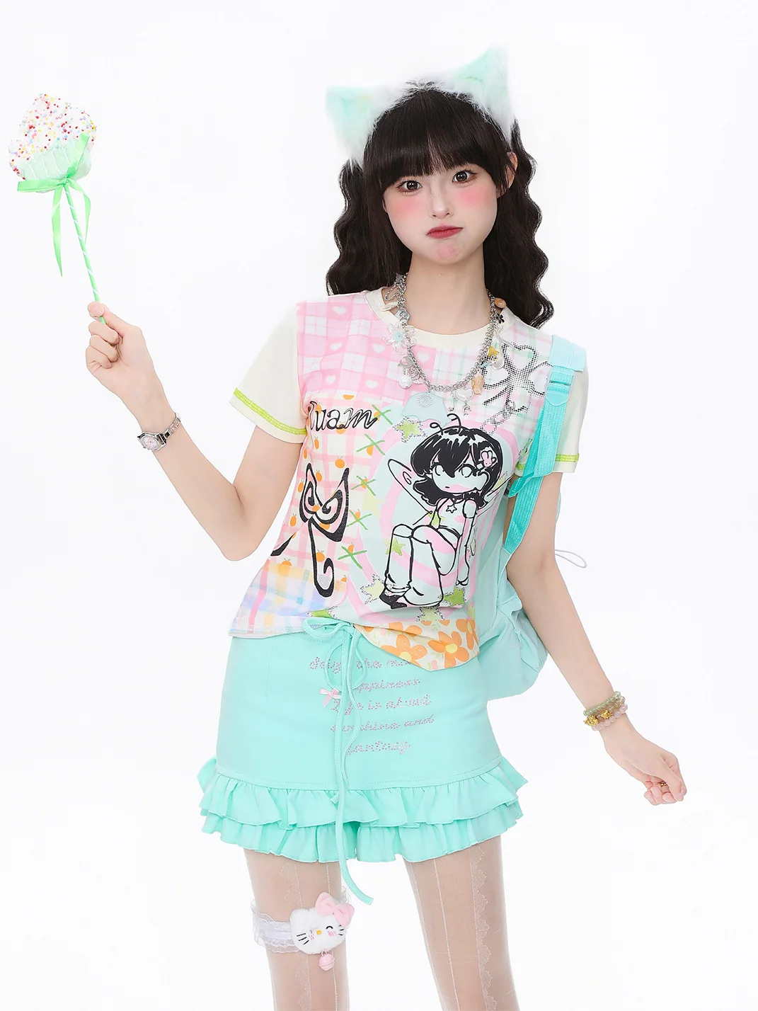 Languid Park | Short Fitted T-Shirt