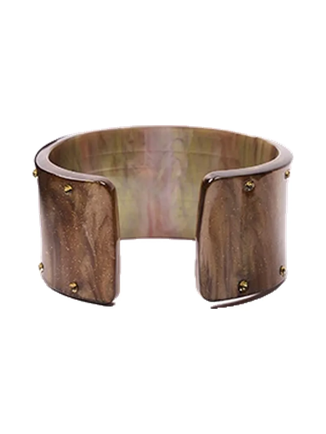 JYOSEI | Rhinestone Wide Open Cuff Bracelet