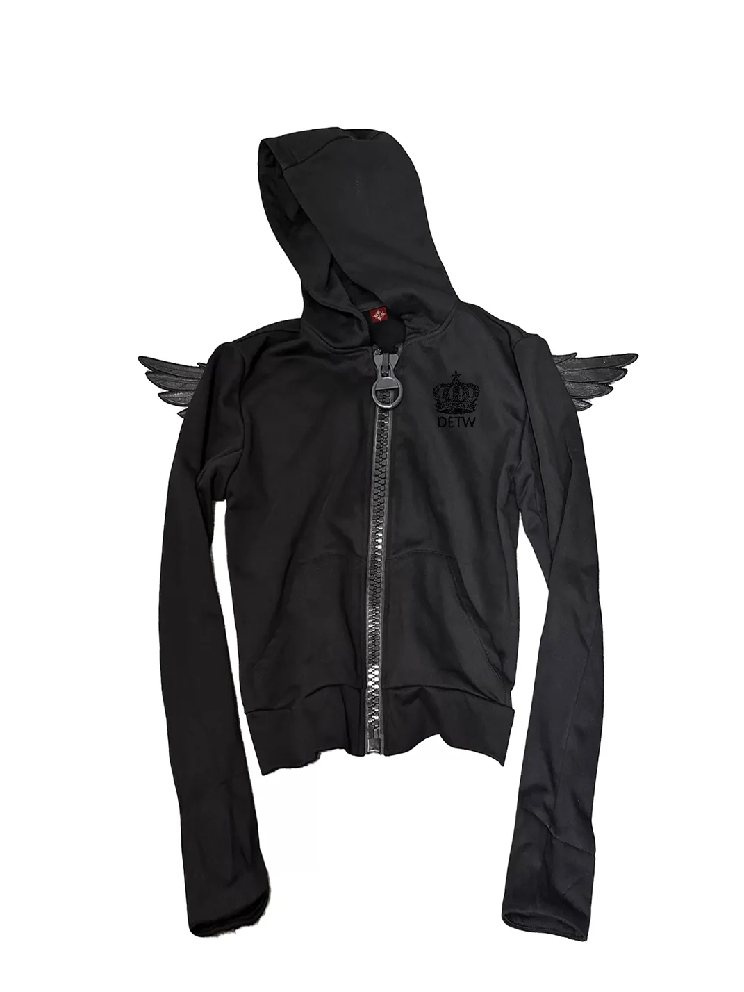DETW | Wing Applique Zip Hoodie