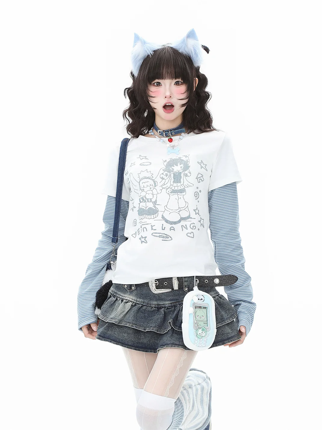 Languid Park | Striped Long Sleeve T-Shirt