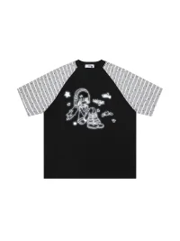 Languid Park | Women's Y2K Striped Short Sleeve T-Shirt